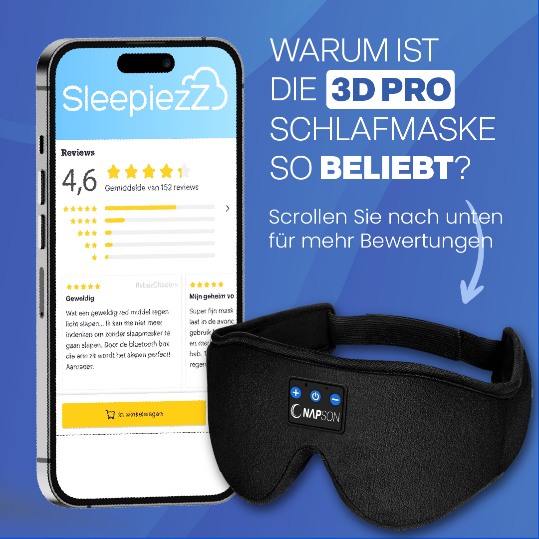 Die Schlafmaske 3D PRO